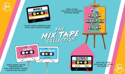 Mix Tape Stationery collection